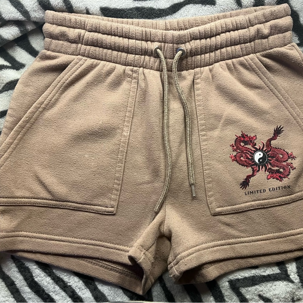 Rue 21 Tan Women's Sweat Shorts